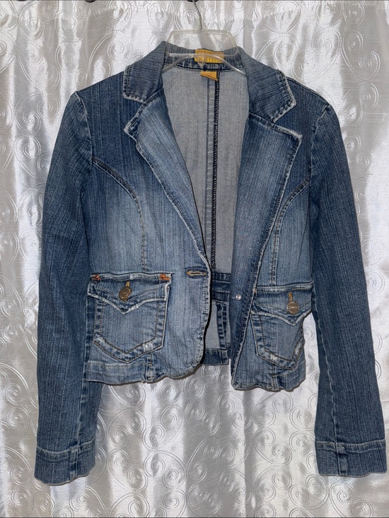 Dmbm Jackets & Blazers - DMBM Jeans Denim Blazer Jacket - Blue Women’s Size Small 🔥 G16